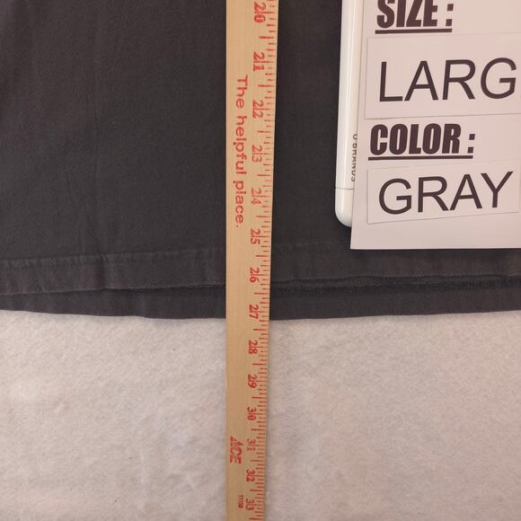 Land Rover Crew Neck Short Sleeve Graphic T Shirt Mens Size Large L Gray - Picture 6 of 9